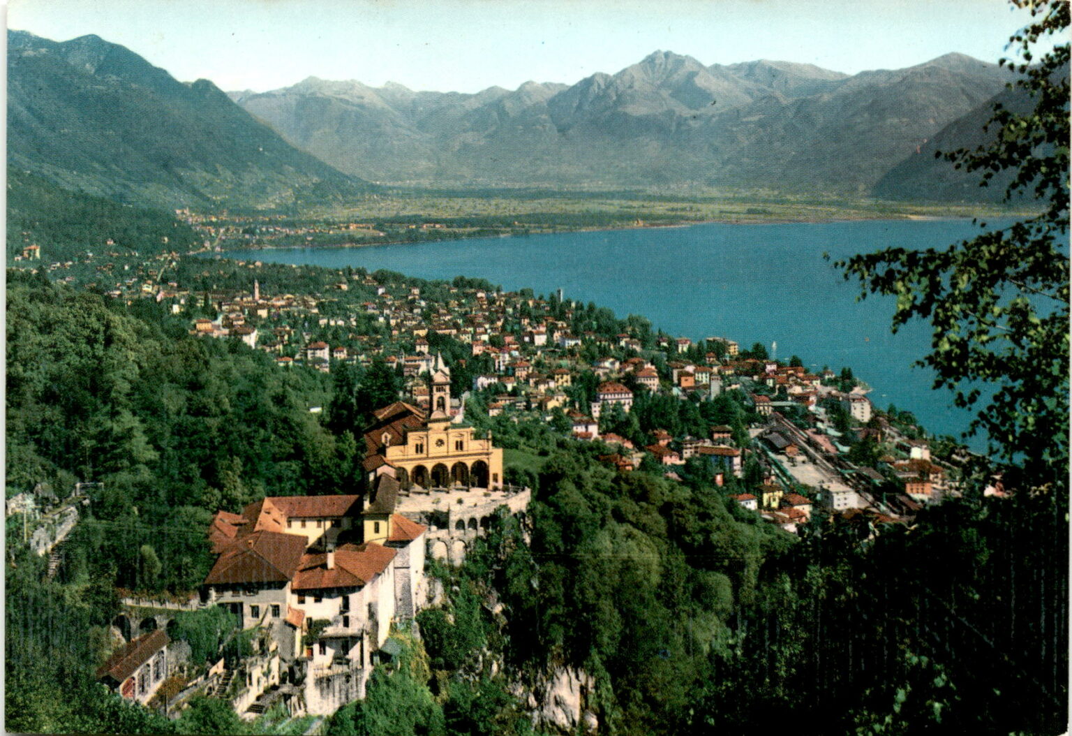 LOCARNO, Lago Maggiore, Kodak Ektachrome, Lugano- Postcard - Online ...