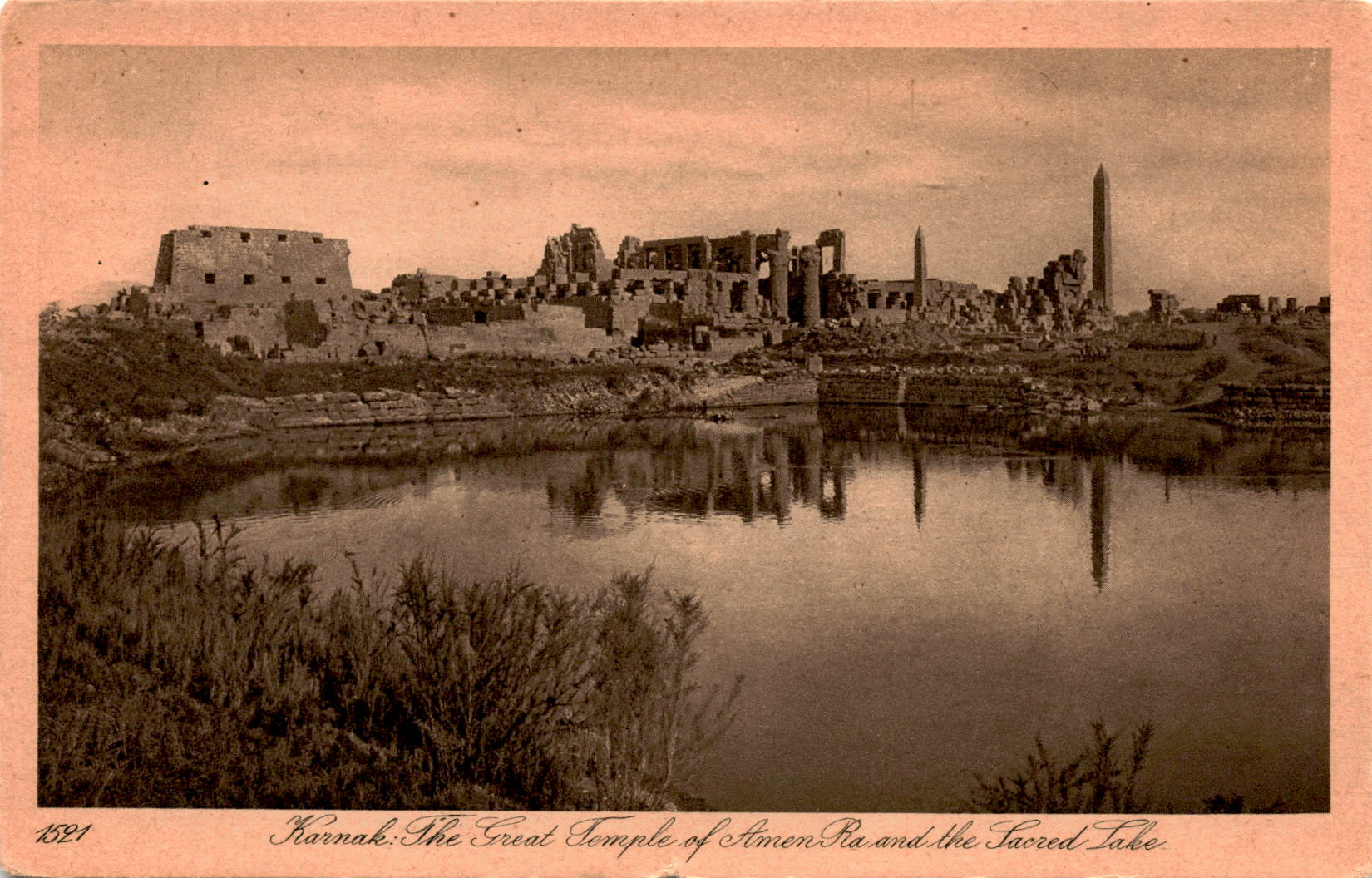 Karnak, Great Temple of Amen Ra, Sacred Lake, Egypt, Lehnert & Land ...